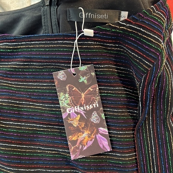 🔥NWT Giffniseti,Stunning Shimmering BodyCon Evening & Cocktail Dress,Compare! - Picture 4 of 17